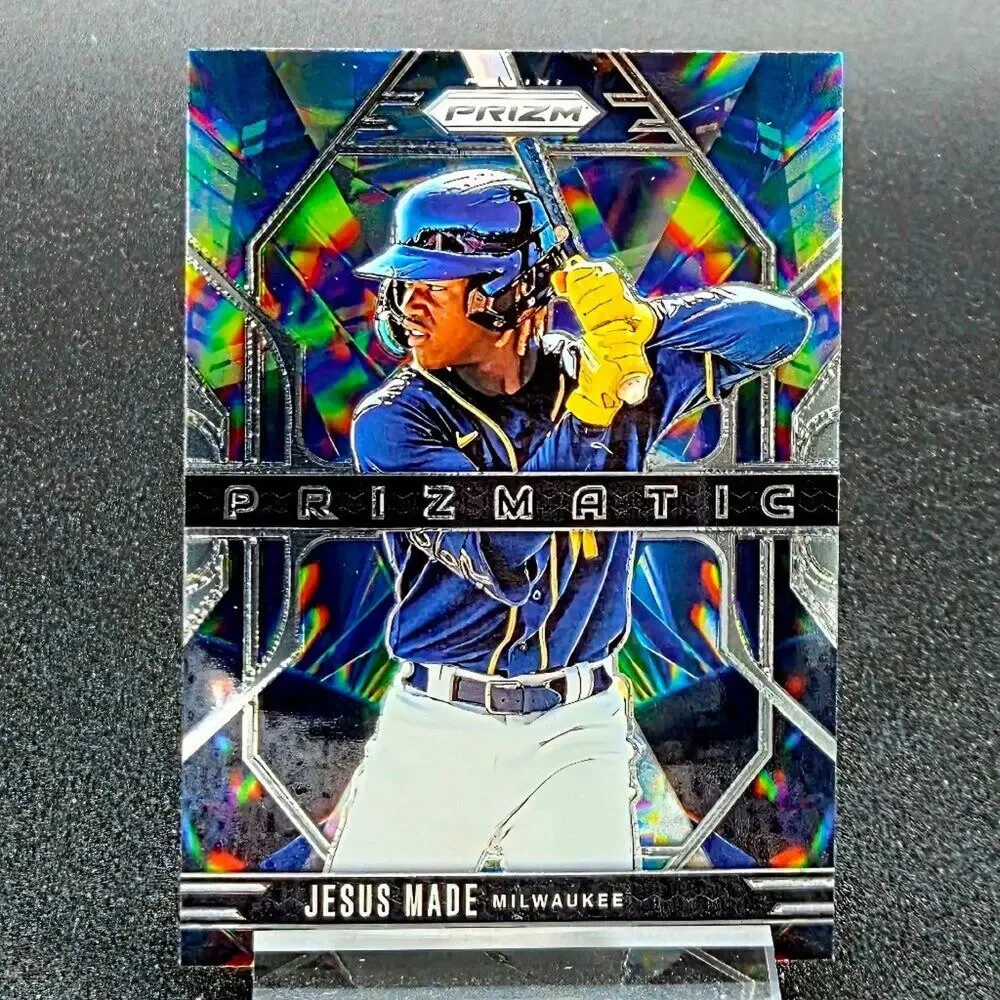 2025 Jesus Made Prizmatic Rockets RC's Milwaukee Brewers Top Prospect - Picture 4 of 5